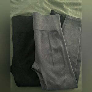 JoyLab Black and Purple Leggings